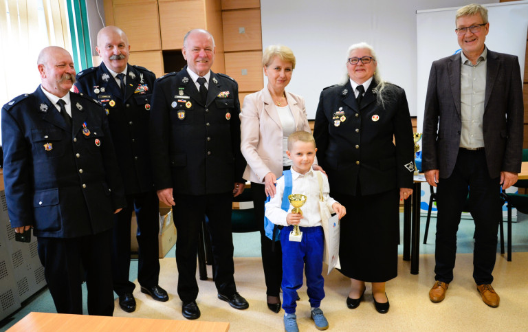Najlepsi w konkursie strażackim