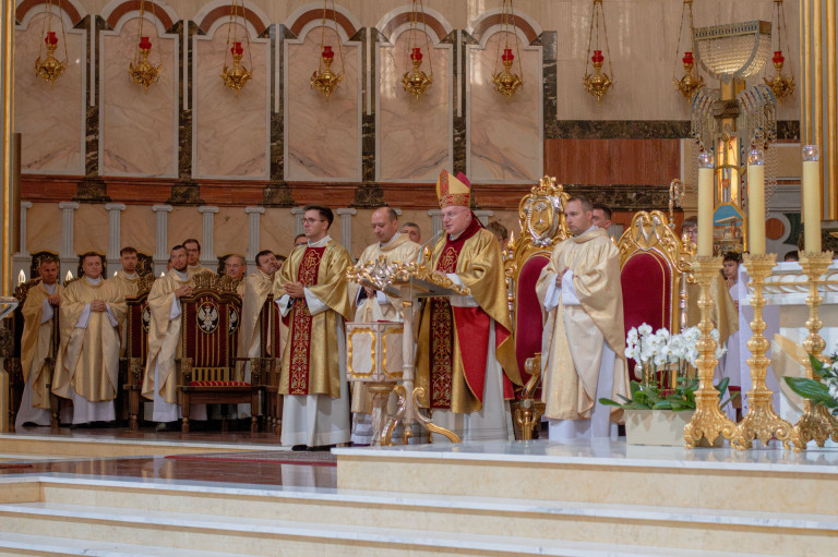Pielgrzymka ósmoklasistów diecezji włocławskiej do Lichenia