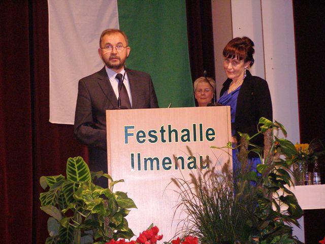 Delegacja powiatu na obchodach rocznicowych w Ilmenau