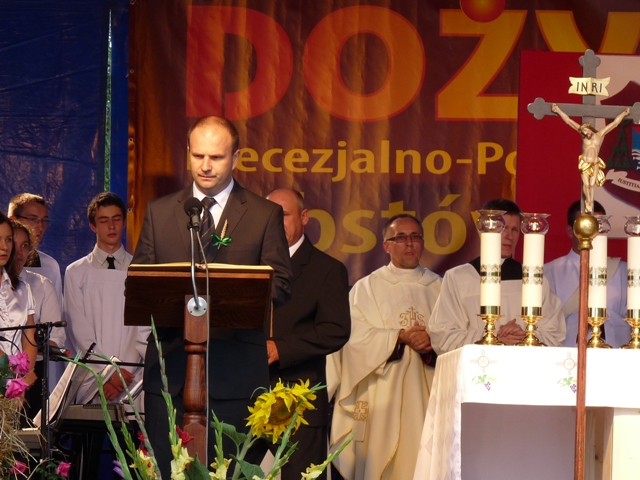 Dożynki Diecezjalno-Powiatowo-Gminne w Lubstówku