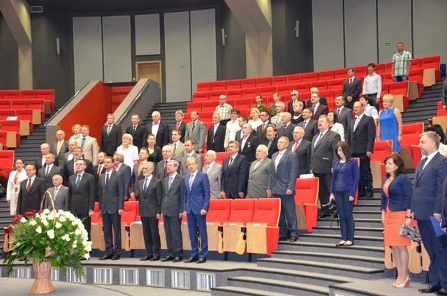 Uroczysta wspólna sesja Rady Powiatu Konińskiego i Rady Miasta Konina