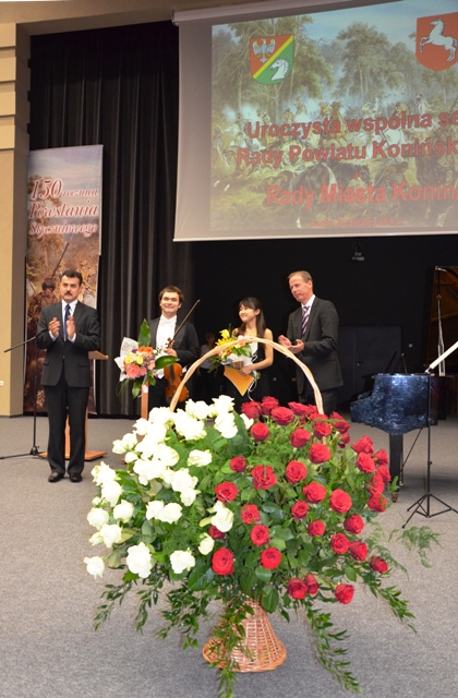 Występ Janusza Wawrowskiego - wirtuoza skrzypiec