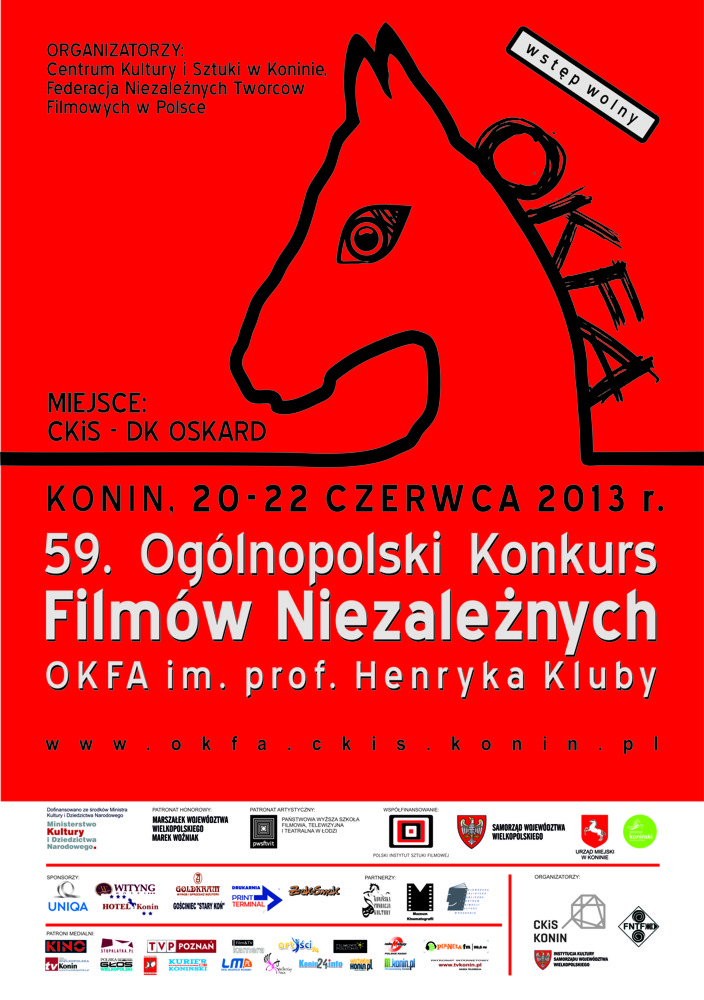 Plakat – 59. OKFA – 20-22 czerwca 2013 r.