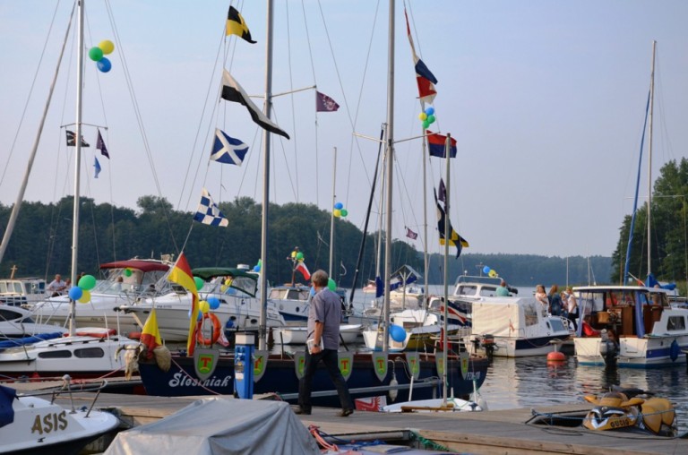 Przystań wodna w Ślesinie