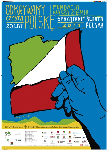 Plakat - Sprzątanie świata