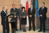 Noworoczno-opłatkowe spotkanie w Starostwie
