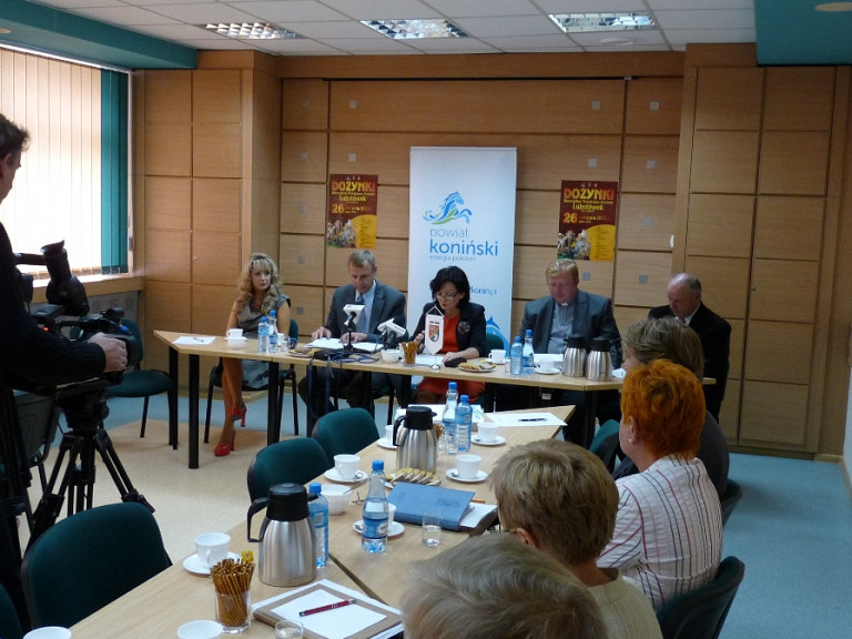 Z konferencji prasowej Starosty Konińskiego