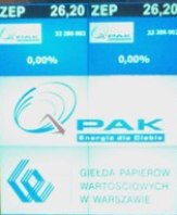 Debiut sp&oacute;łki ZE PAK na giełdzie