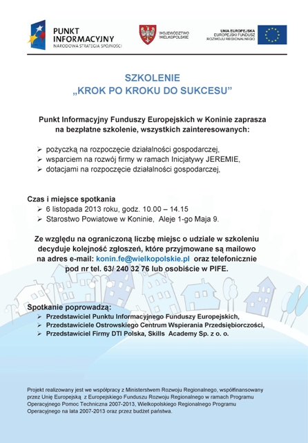 Krok po kroku do sukcesu