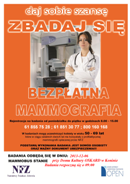 Bezpłatne badanie mammograficzne