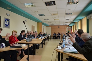 Z VIII sesji Rady Powiatu Konińskiego