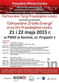Partnerskie Targi Przedsiębiorczości
