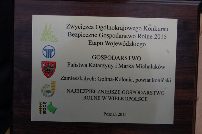 Gospodarstwo z powiatu konińskiego najbezpieczniejsze w Wielkopolsce