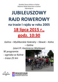 Rowerowe zmagania w Golinie