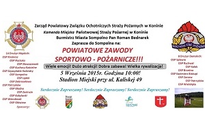 Powiatowe zawody sportowo - pożarnicze