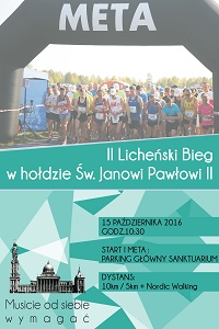 II Licheński Bieg Papieski
