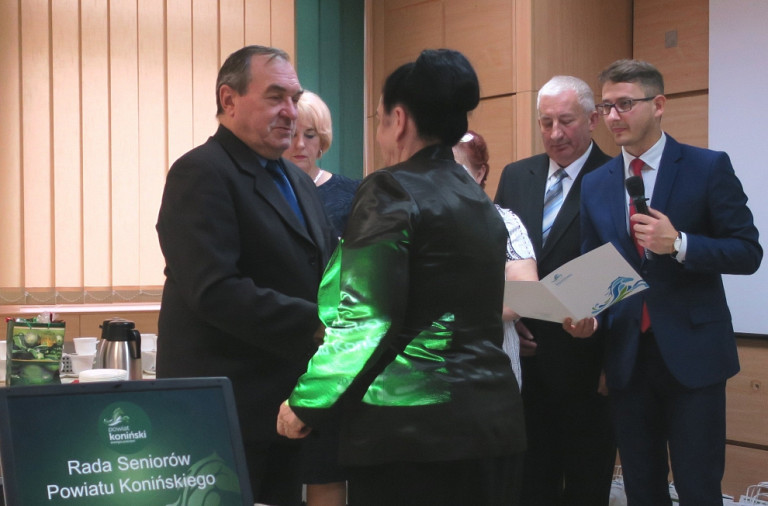 Spotkanie opłatkowe Rady Seniorów Powiatu Konińskiego