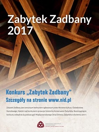 Konkurs "Zabytek Zadbany"