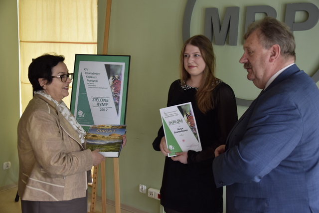 Alicja Szafrańska zwyciężczynią konkursu "Zielone Rymy"
