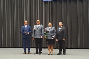 Święto policji w Koninie. Odznaczenia i awanse.
