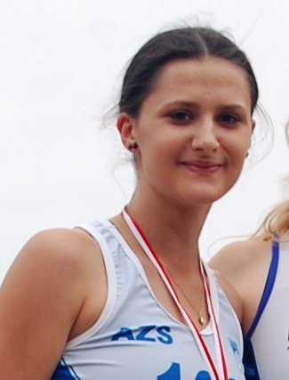 Sara Kowalska z Kleczewa wicemistrzynią Wielkopolski w sprincie