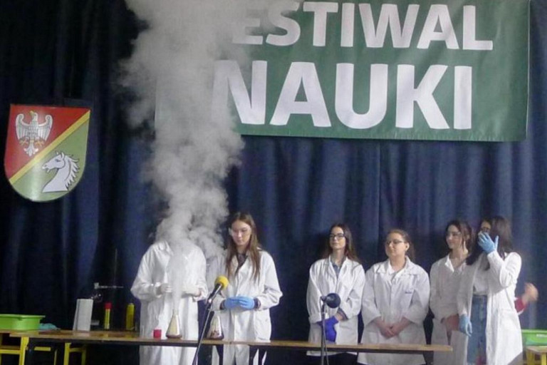 Festiwal Nauki w ZSP w Kleczewie