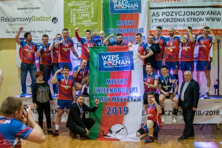 Orzeł Osiecza ponownie mistrzem Wielkopolski!