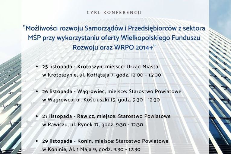 Konferencja dla przedsiębiorców