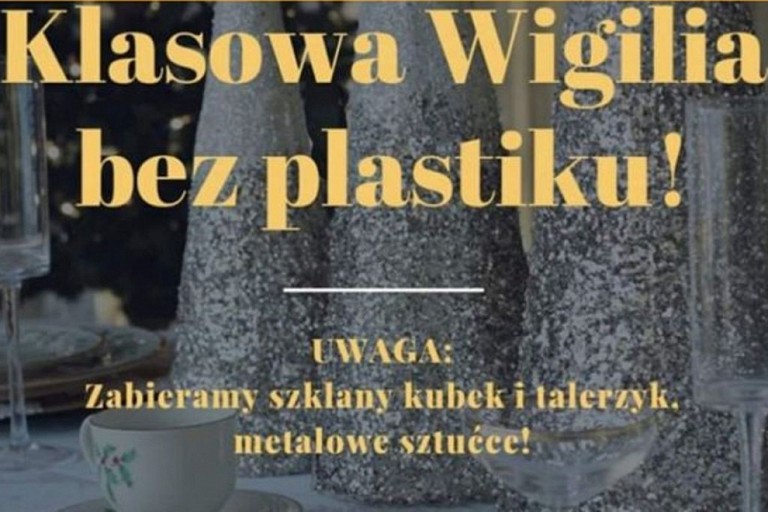 Klasowa Wigilia bez plastiku – świątecznie i ekologicznie