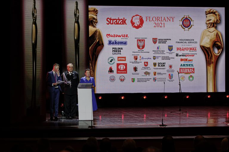 Strażacy z OSP Biskupice ze Strażackim Oscarem