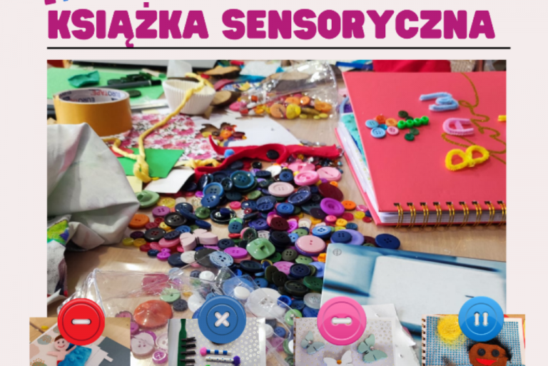 Powiatowy konkurs dla dzieci na książkę sensoryczną