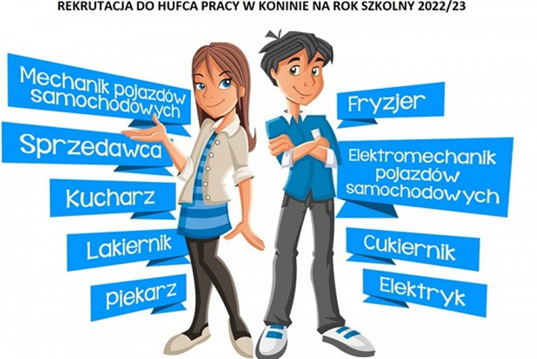 Rekrutacja do Hufca Pracy w Koninie na rok szkolny 2022/2023
