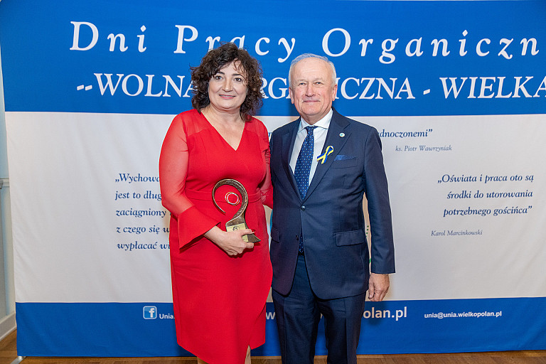 Beata Stepanow laureatką konkursu Wawrzyny Pracy Organicznej