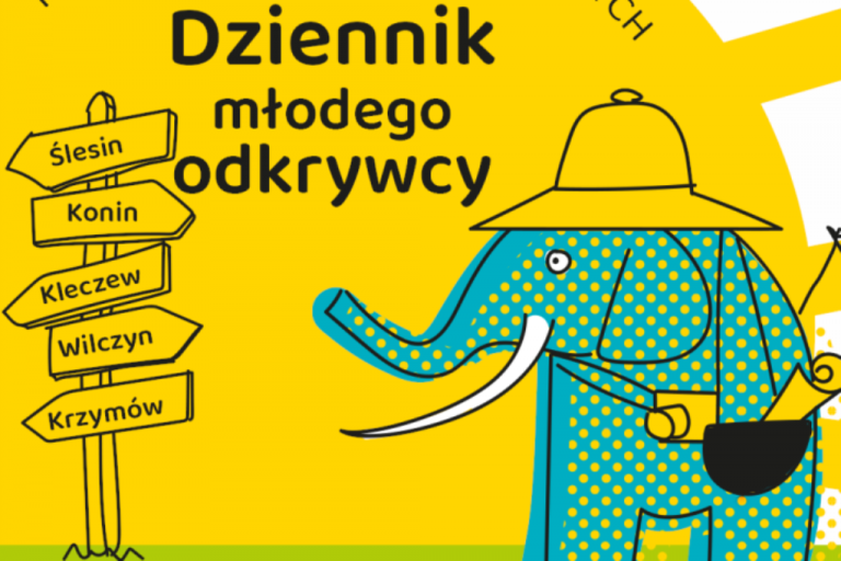 Słoń leśny przewodnikiem po ziemi konińskiej