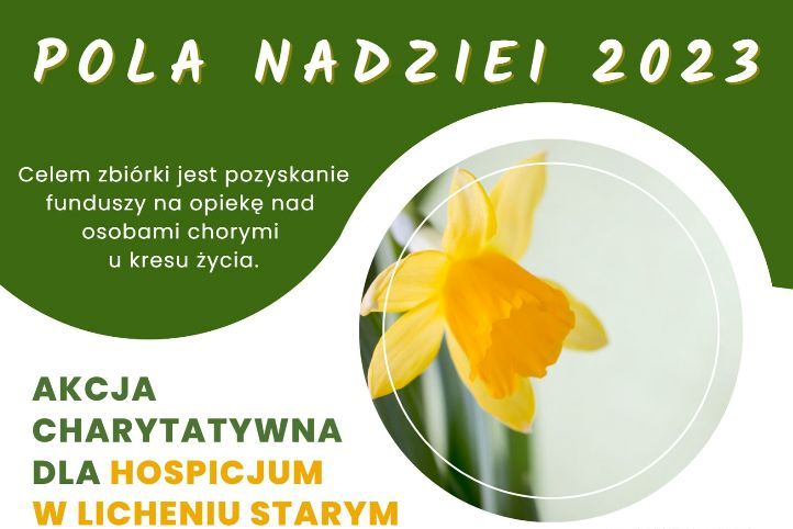 Pola nadziei zakwitną dla hospicjum