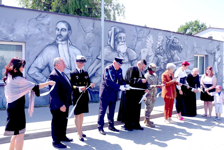 Najnowszy mural w Żychlinie