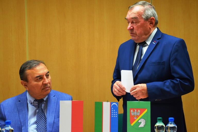 Spotkanie z ambasadorem Uzbekistanu