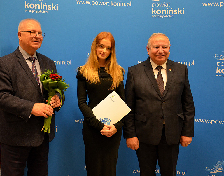 Stypendia Starosty Konińskiego wręczone