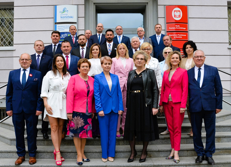 Wybrano władze powiatu konińskiego na VII kadencję samorządu