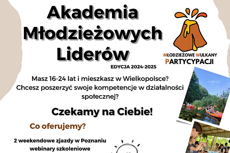 Akademia Młodzieżowych Liderów - rekrutacja