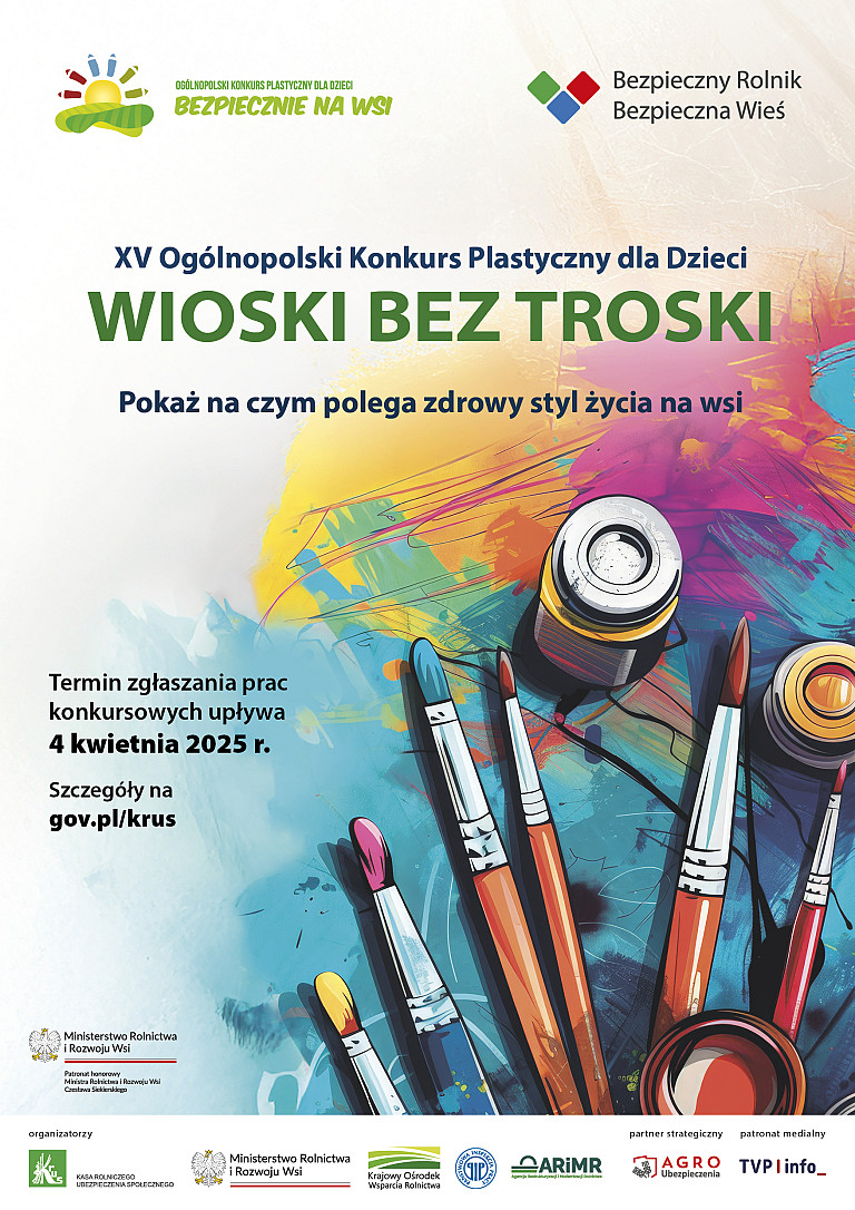 15. Ogólnopolski Konkurs Plastyczny dla Dzieci - Wioski bez troski