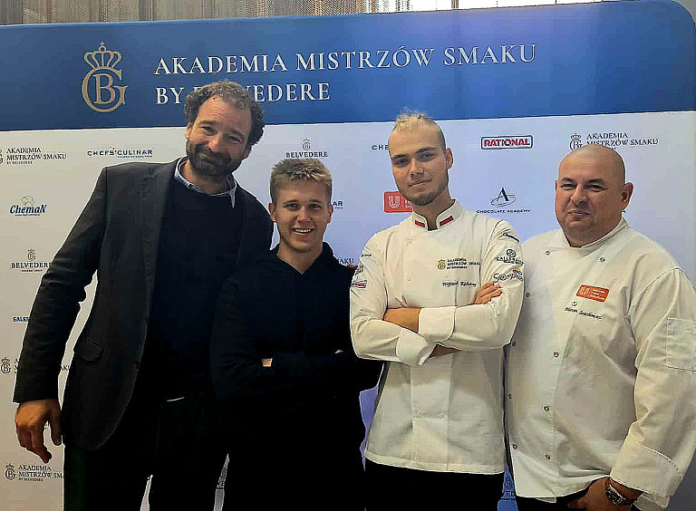 Uczeń ZSEU w Żychlinie studentem Akademii Mistrzów Smaku by Belvedere