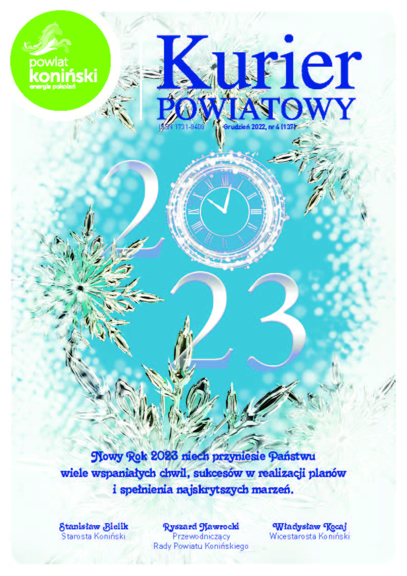 okładka Kuriera Powiatowego nr 4 w 2022 r.