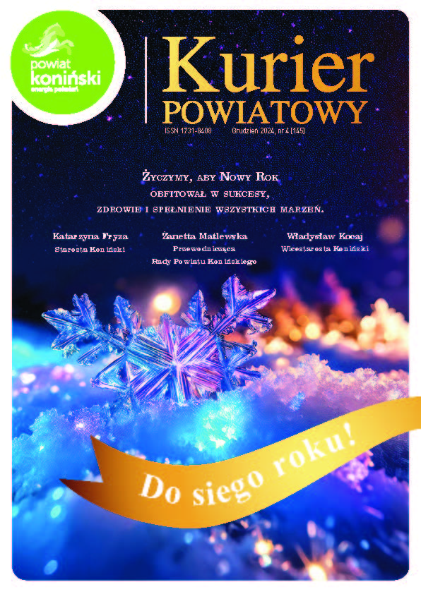 Okładka Kuriera Powiatowego nr 4 w 2024 r.