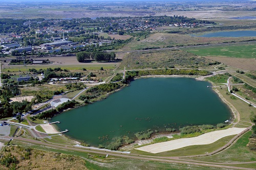 Panorama Miasta i Gminy Kleczew (widok z lotu ptaka)