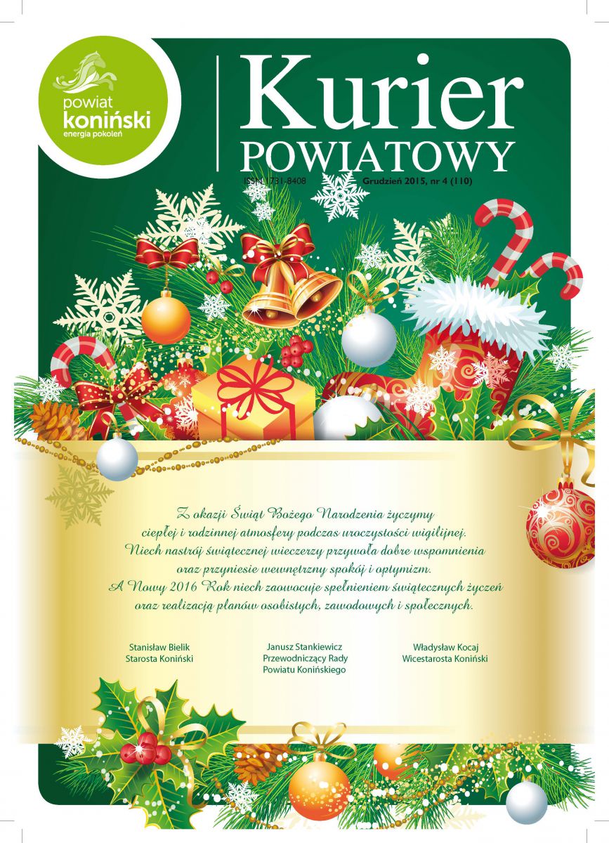 Kurier Powiatowy – grudzień 2015, nr 4 (110) Kurier Powiatowy – grudzień 2015, nr 4 (110)