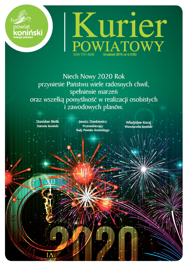 Kurier Powiatowy – grudzień 2016, nr 4 (114) Kurier Powiatowy – grudzień 2019, nr 4 (125)