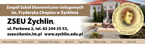 Przekierowanie do strony Zespłu Szkół Ekonomiczno- Usługowych w Żychlinie