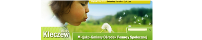 Miejsko- Gminny Ośrodek Pomocy Społecznej w Kleczewie Miejsko- Gminny Ośrodek Pomocy Społecznej w Kleczewie