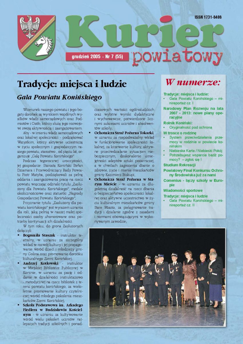 Kurier Powiatowy - grudzień 2005 (orygenes) Kurier Powiatowy - grudzień 2005 (orygenes)